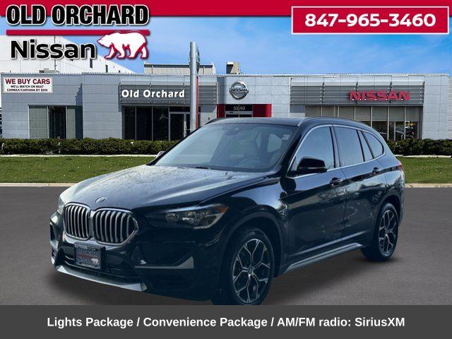 Black Sapphire Metallic 2021 BMW X1 xDrive28i AWD SUV / Crossover All-Wheel Drive 8-Speed Automatic