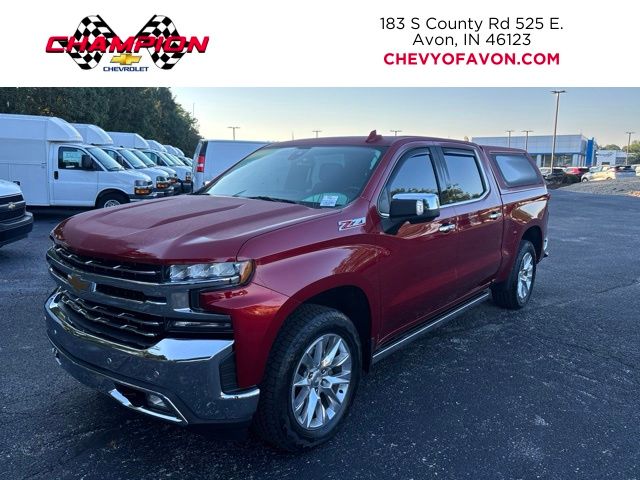 Cherry Red Tintcoat 2022 Chevrolet Silverado 1500 Pickup Truck Four-Wheel Drive 8-Speed Automatic