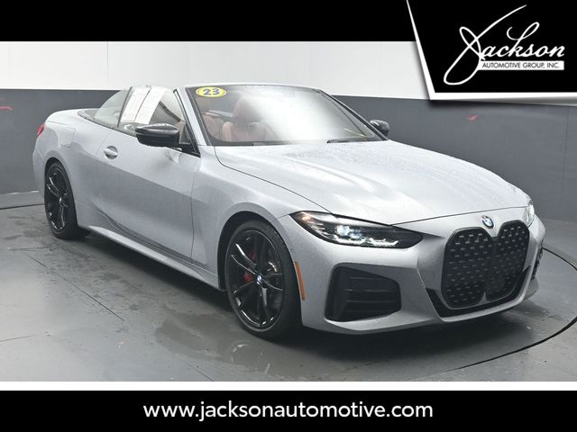 Brooklyn Gray Metallic 2023 BMW 4 Series Convertible Rear-Wheel Drive 8-Speed Automatic