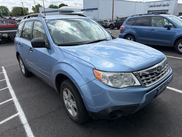 Sky Blue Metallic 2011 Subaru Forester SUV / Crossover All-Wheel Drive 5-Speed Manual