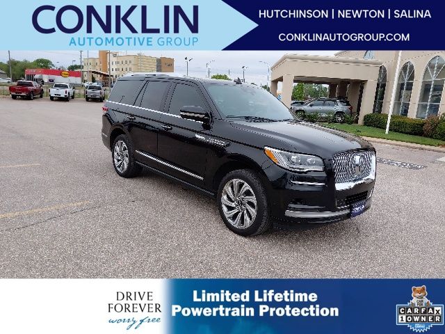 Black Metallic 2024 Lincoln Navigator Premiere 4WD SUV / Crossover Four-Wheel Drive Automatic