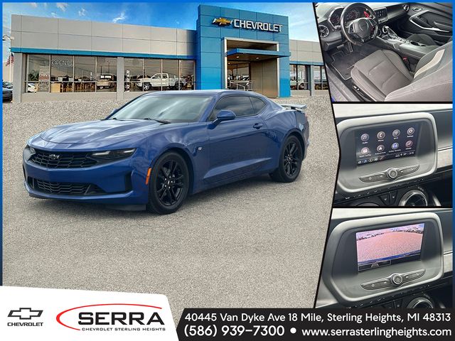 Blue Metallic 2021 Chevrolet Camaro Coupe Rear-Wheel Drive 8-Speed Automatic