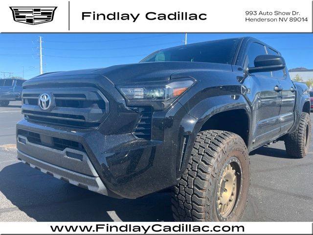 Black 2025 Toyota Tacoma Pickup Truck Four-Wheel Drive 8-Speed Automatic