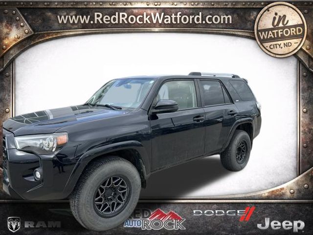 Midnight Black Metallic 2021 Toyota 4Runner SUV / Crossover Four-Wheel Drive 5-Speed Automatic Overdrive