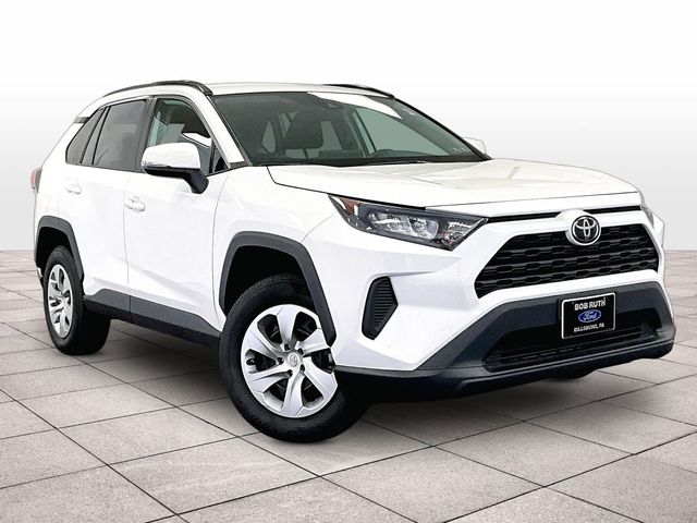 2021 Toyota RAV4 LE White at Sutliff Volkswagen
