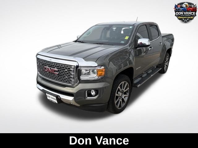 Mineral Metallic 2017 GMC Canyon Denali Crew Cab 4WD Pickup Truck Four-Wheel Drive 8-Speed Automatic