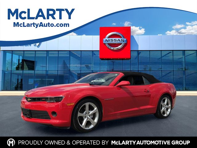 Red Hot 2015 Chevrolet Camaro 2LT Convertible RWD Convertible Rear-Wheel Drive 6-Speed Automatic