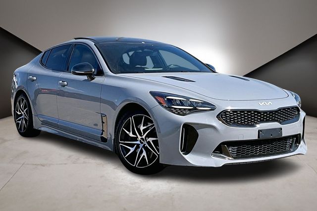 Ceramic Silver 2022 Kia Stinger GT-Line RWD Sedan Rear-Wheel Drive 8-Speed Automatic