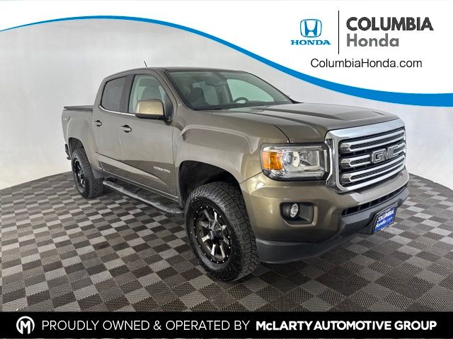 Bronze Alloy Metallic 2017 GMC Canyon Pickup Truck Four-Wheel Drive 8-Speed Automatic