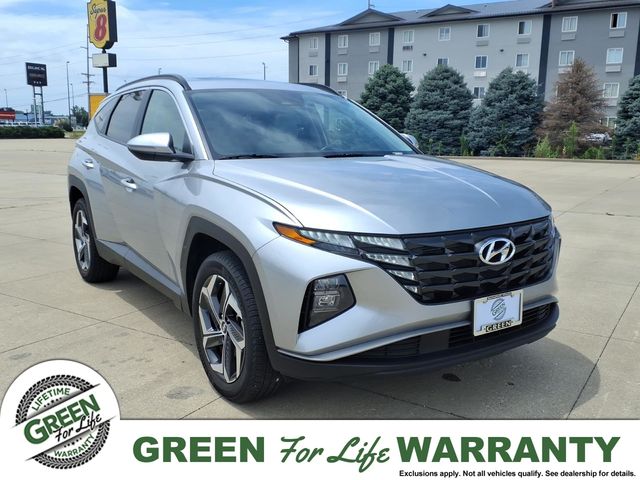 Shimmering Silver 2024 Hyundai Tucson SUV / Crossover All-Wheel Drive 8-Speed Automatic