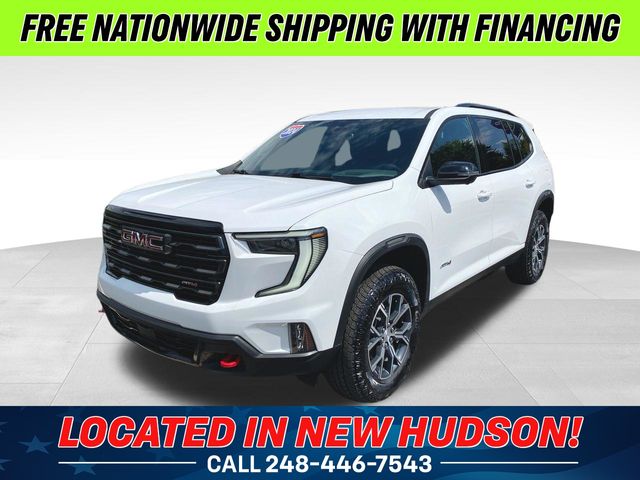 Summit White 2024 GMC Acadia SUV / Crossover Four-Wheel Drive 8-Speed Automatic