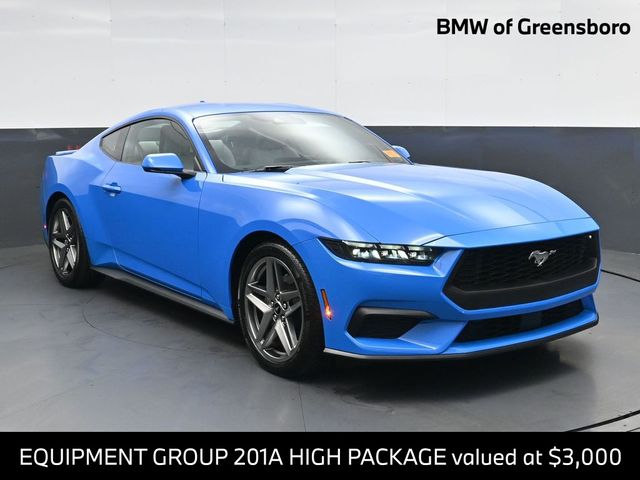 Grabber Blue Metallic 2025 Ford Mustang Coupe Rear-Wheel Drive Automatic