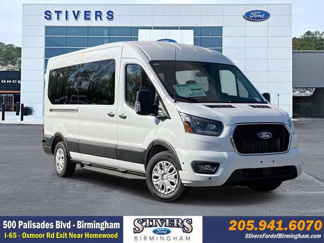 Oxford White 2026 Ford Transit Passenger Van Rear-Wheel Drive