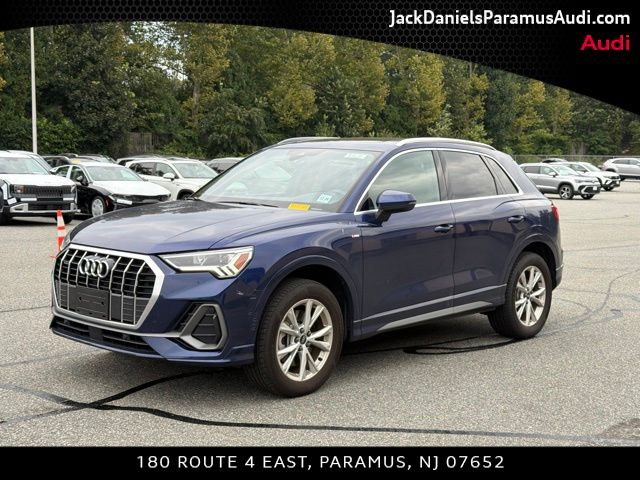 Blue 2024 Audi Q3 SUV / Crossover All-Wheel Drive 8-Speed Automatic