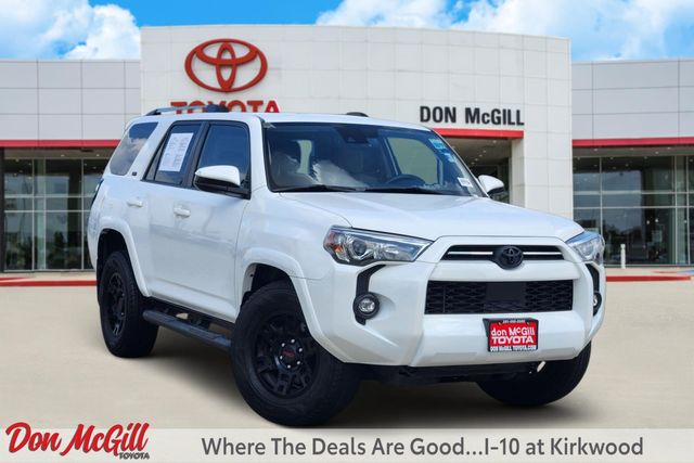 Super White 2021 Toyota 4Runner SUV / Crossover 4X2 5-Speed Automatic Overdrive