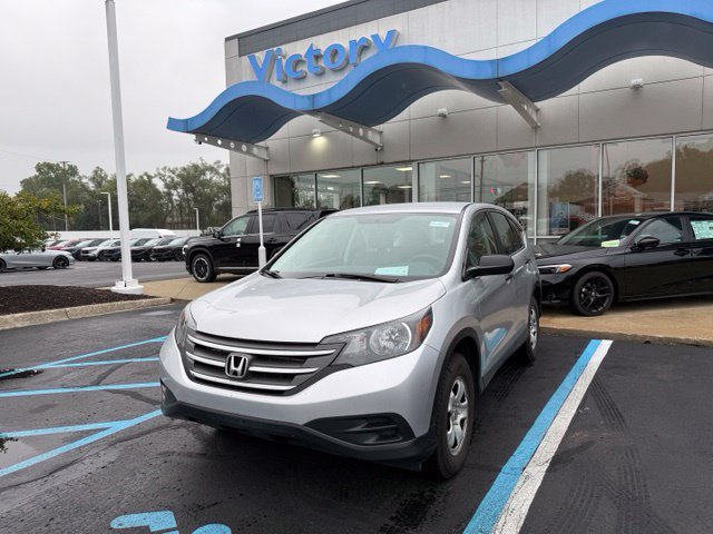 Alabaster Silver Metallic 2014 Honda CR-V SUV / Crossover Front-Wheel Drive 5-Speed Automatic
