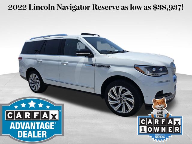 White Metallic 2022 Lincoln Navigator SUV / Crossover 4X2 Automatic