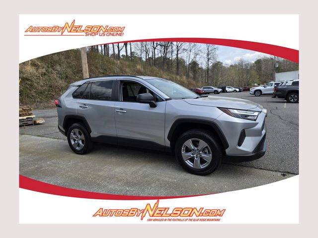 Silver Sky Metallic 2023 Toyota RAV4 Hybrid LE AWD SUV / Crossover All-Wheel Drive Continuously Variable Transmission