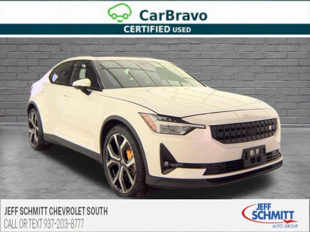 White (Snow Metallic) 2023 Polestar 2 Sedan All-Wheel Drive 1-Speed Automatic