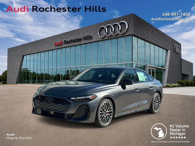 Daytona Gray 2026 Audi S5 Sedan All-Wheel Drive 7-Speed Automatic