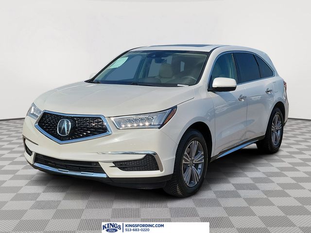 Platinum White Pearl 2020 Acura MDX SUV / Crossover All-Wheel Drive 9-Speed Automatic