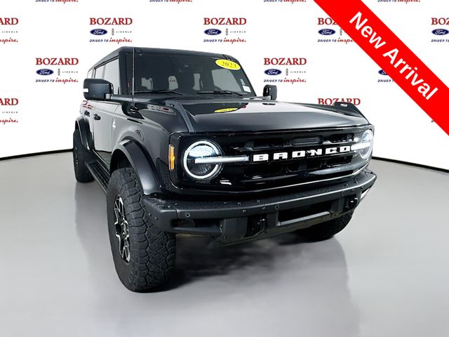 2023 Shadow Black Ford Bronco Outer Banks SUV