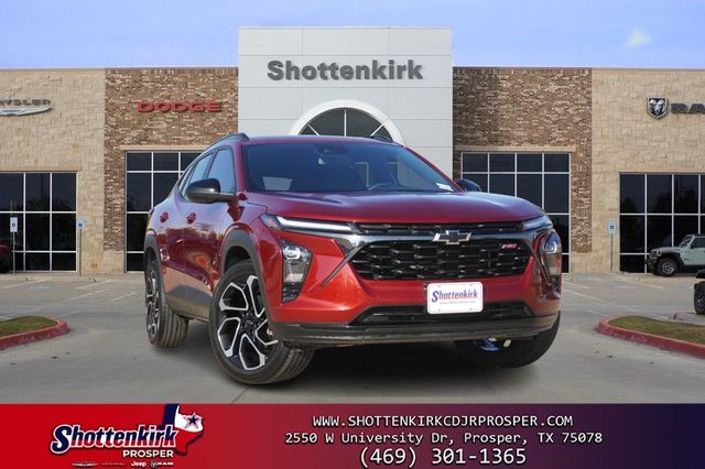 Red (Crimson) 2024 Chevrolet Trax RS with 2RS FWD SUV / Crossover Front-Wheel Drive 6-Speed Automatic