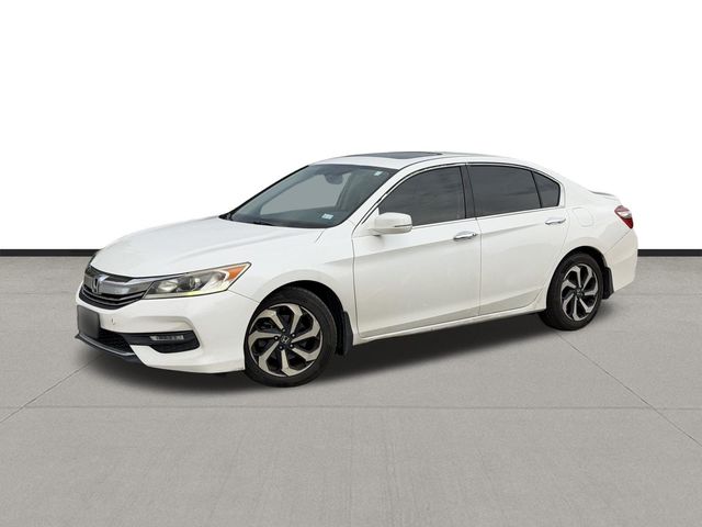 2016 Honda Accord EX-L White at DeMontrond Gulf Freeway