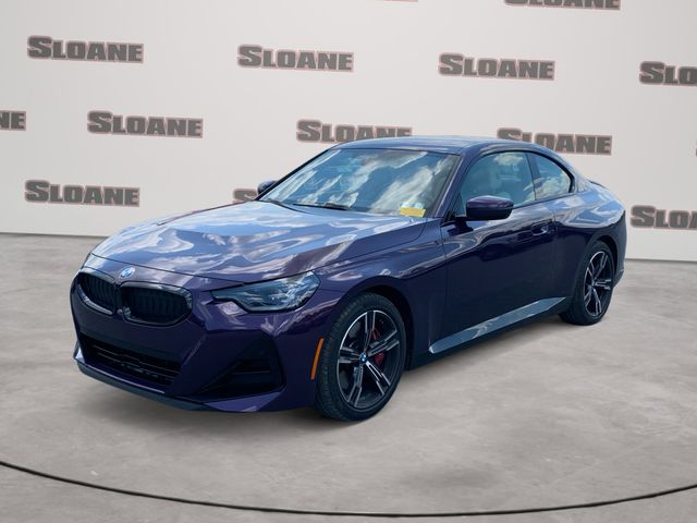 Thundernight Metallic 2024 BMW 2 Series Coupe All-Wheel Drive 8-Speed Automatic
