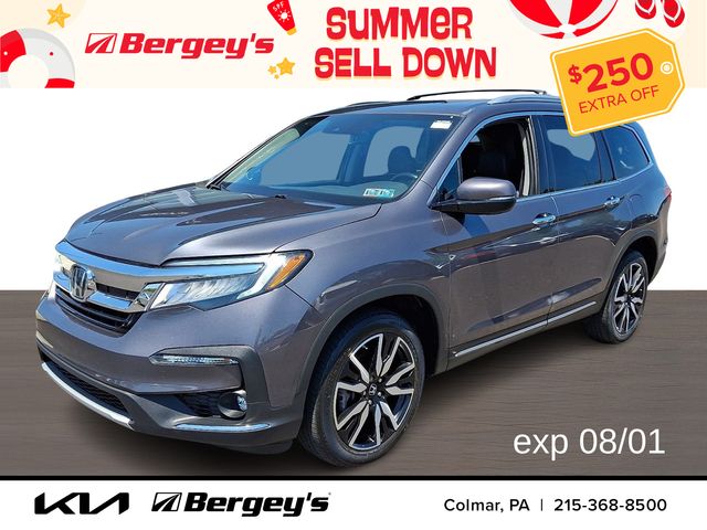 Gray (Modern Steel Metallic) 2019 Honda Pilot SUV / Crossover All-Wheel Drive 9-Speed Automatic