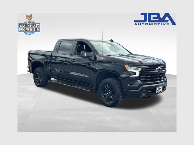 Black 2023 Chevrolet Silverado 1500 Pickup Truck Four-Wheel Drive Automatic