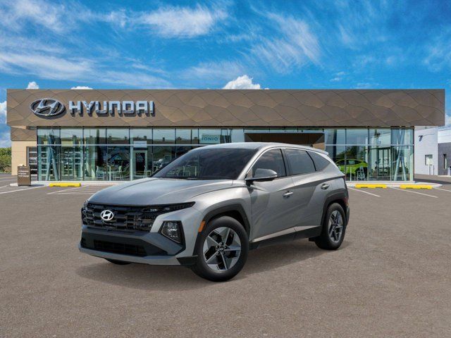 Shimmering Silver 2026 Hyundai Tucson Hybrid 6-Speed Automatic