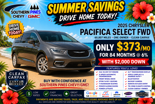 Used 2025 Chrysler Pacifica Van
