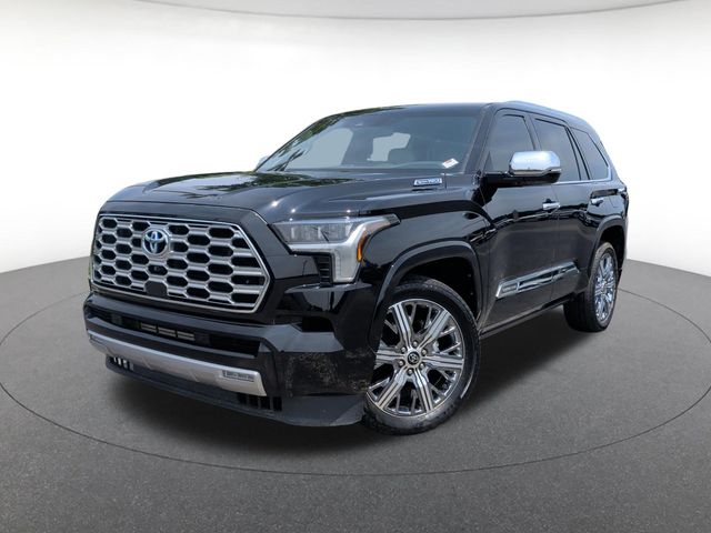 Midnight Black Metallic 2024 Toyota Sequoia SUV / Crossover Four-Wheel Drive Automatic