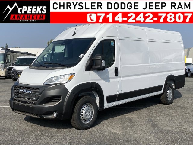 Bright White Clearcoat 2024 RAM ProMaster Van Front-Wheel Drive 9-Speed Automatic