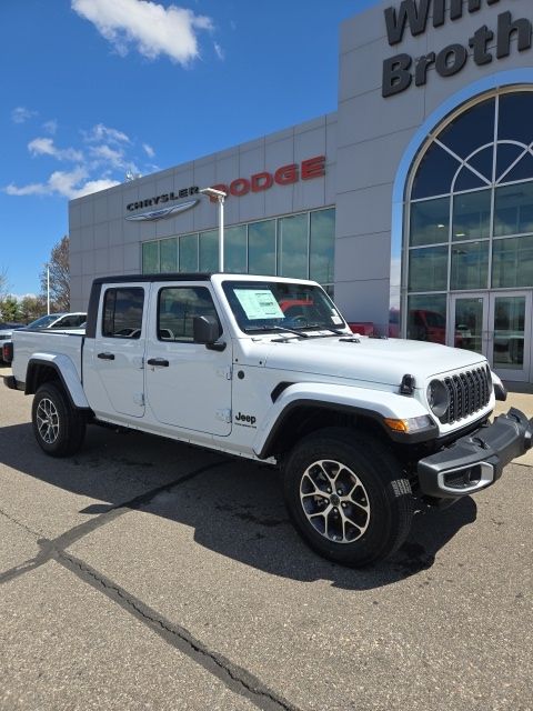 2025 Jeep Gladiator Sport S - Bright White Clearcoat exterior view 3