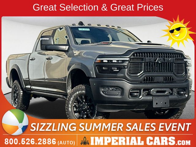 Ceramic Gray Clearcoat 2026 RAM 2500 Power Wagon Crew Cab 4WD Pickup Truck Four-Wheel Drive 8-Speed Automatic