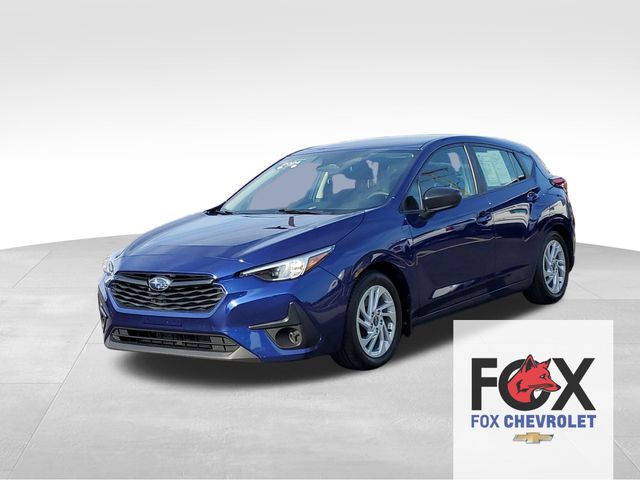 Sapphire Blue Pearl 2024 Subaru Impreza Wagon All-Wheel Drive Continuously Variable Transmission