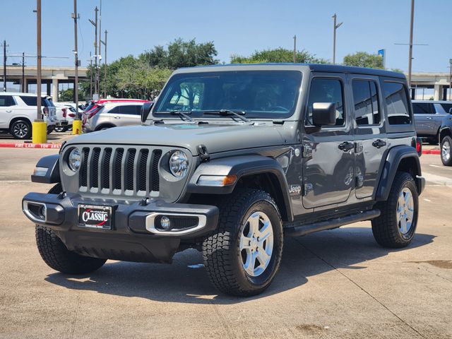 2018 Jeep Wrangler Unlimited Sport S Gray at Joe Myers Mazda Kia