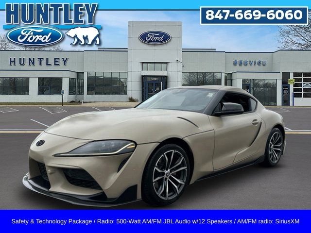 Gray 2021 Toyota Supra Coupe Rear-Wheel Drive 8-Speed Automatic