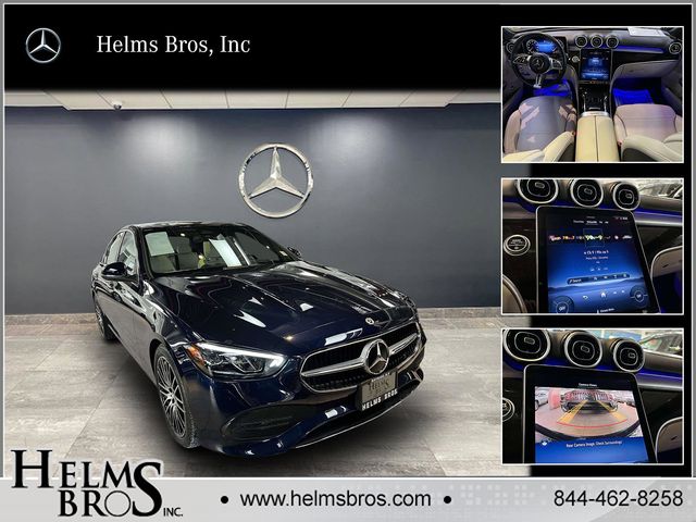 used 2022 Mercedes-Benz C-Class car, priced at $37,991