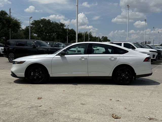 2025 Honda Accord Hybrid Sport-L White at River Oaks CDJR