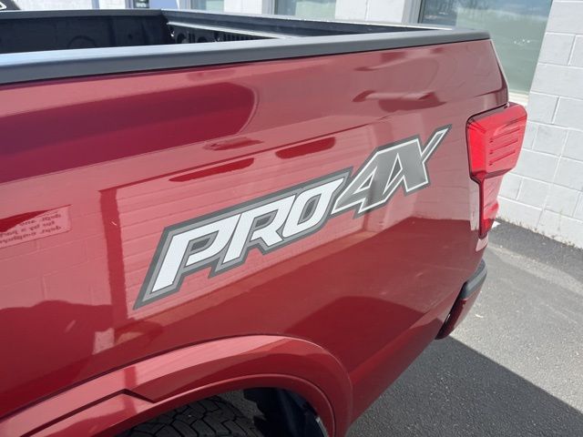 Cayenne Red Metallic 2019 Nissan Titan PRO-4X Crew Cab 4WD Pickup Truck Four-Wheel Drive 7-Speed Automatic