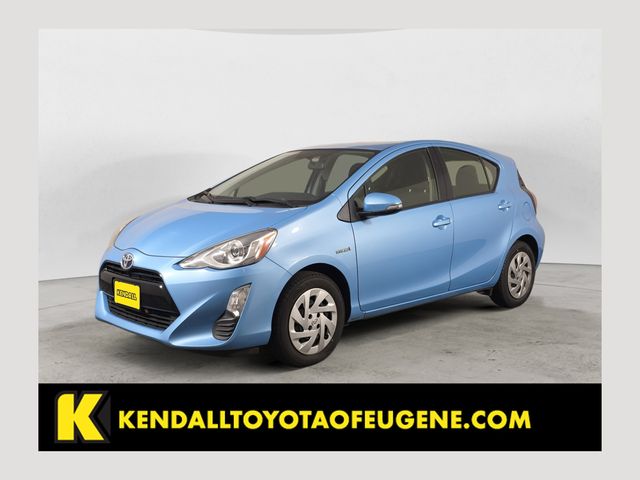 Sparkling Sea Metallic 2016 Toyota Prius c Hatchback Front-Wheel Drive Continuously Variable Transmission