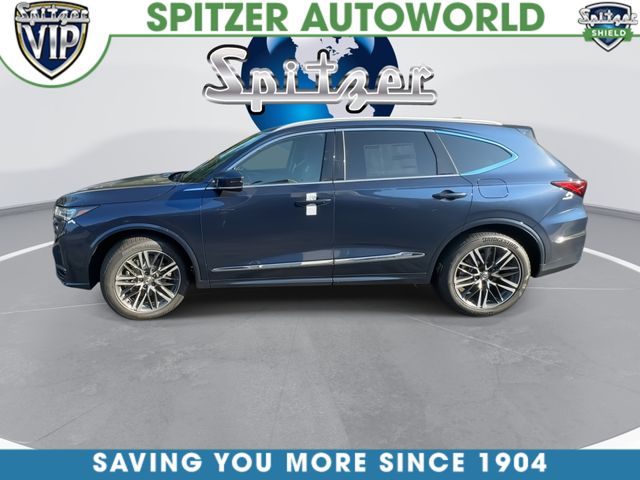2026 Acura MDX Advance Package Blue at Spitzer Acura