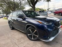 2022 Toyota Highlander XSE Blue at Bayway Cadillac of The Woodlands