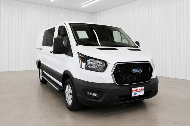 Oxford White 2025 Ford Transit Cargo Van Rear-Wheel Drive
