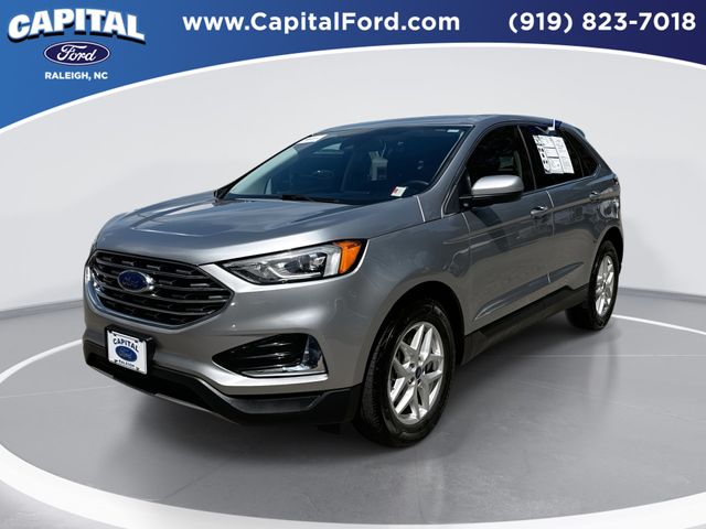 Silver Metallic 2022 Ford Edge SEL AWD SUV / Crossover All-Wheel Drive 8-Speed Automatic