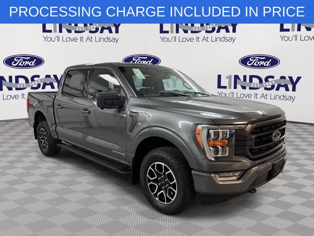 Gray Metallic 2023 Ford F-150 Pickup Truck Four-Wheel Drive Automatic
