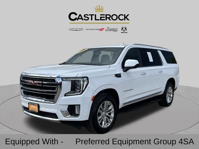 Summit White 2021 GMC Yukon XL SUV / Crossover Four-Wheel Drive